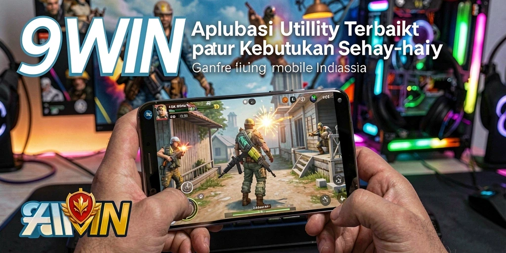 Tampilan utama aplikasi 9WIN dengan fitur Utility yang efisien.