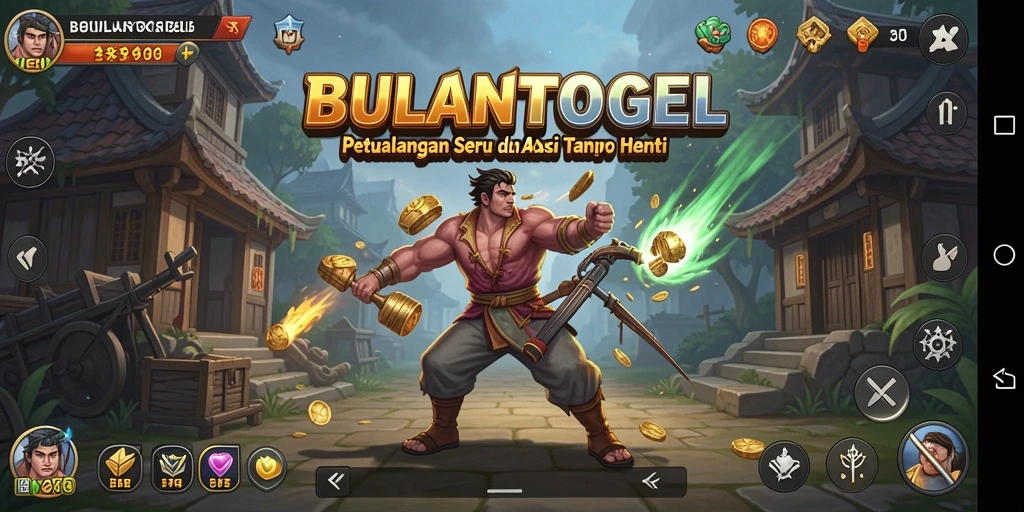 Tampilan gameplay menegangkan dari BULANTOGEL dalam aksi penuh.