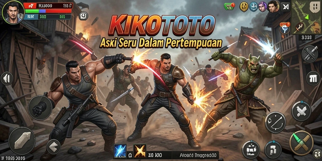 Tampilan gameplay KIKOTOTO yang menarik dan dinamis.