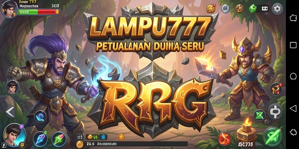 Screenshot gameplay LAMPU777 menampilkan aksi pertarungan seru dan karakter yang menarik.
