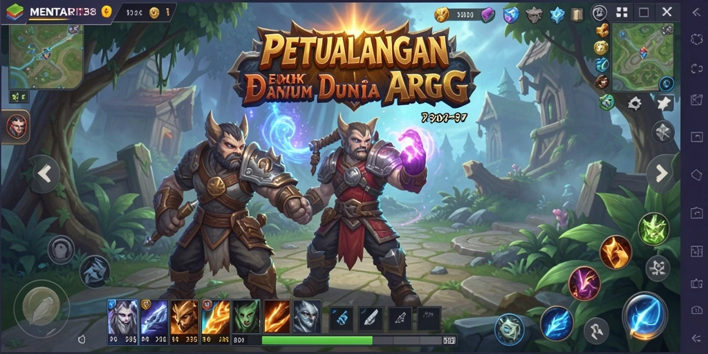 Tampilan gameplay <strong>MENTARI138</strong> yang menakjubkan dan penuh aksi dari dunia ARPG.
