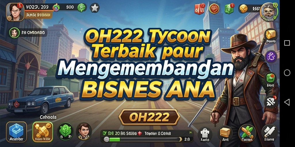 Gameplay Tycoon yang menarik dan penuh strategi.