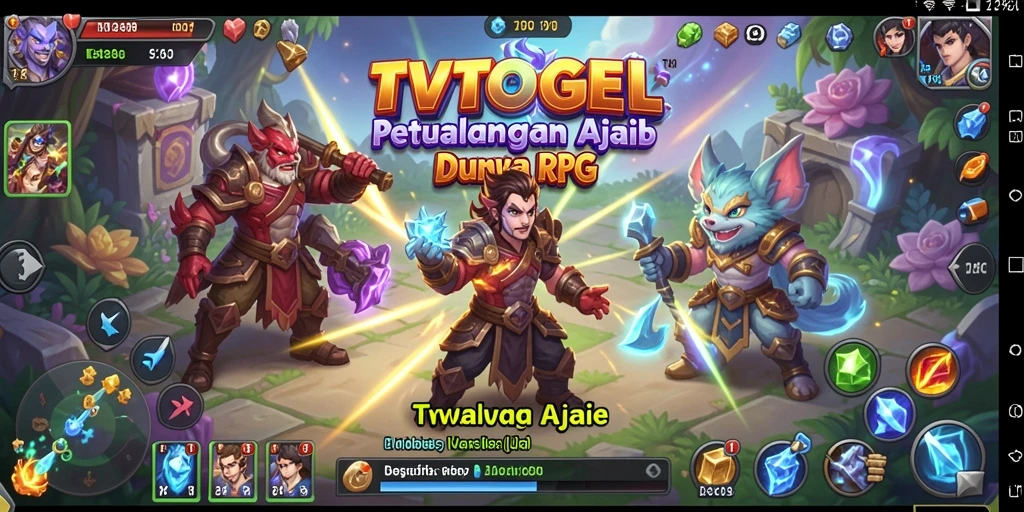 Gameplay menarik dengan karakter unik dalam TVTOGEL.